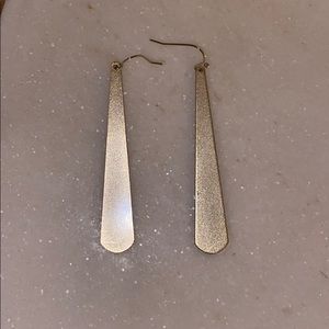 Kendra Scott gold earrings